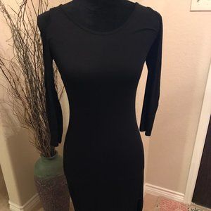 Monteau Black Dress